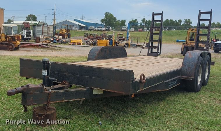 image for item NW9553 1999 Parker utility trailer