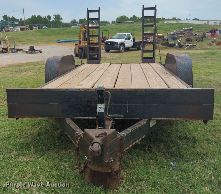 image for item NW9553 1999 Parker utility trailer