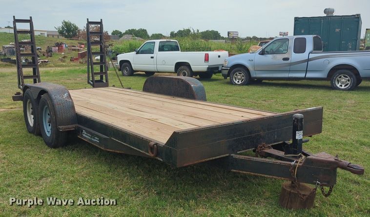 image for item NW9553 1999 Parker utility trailer