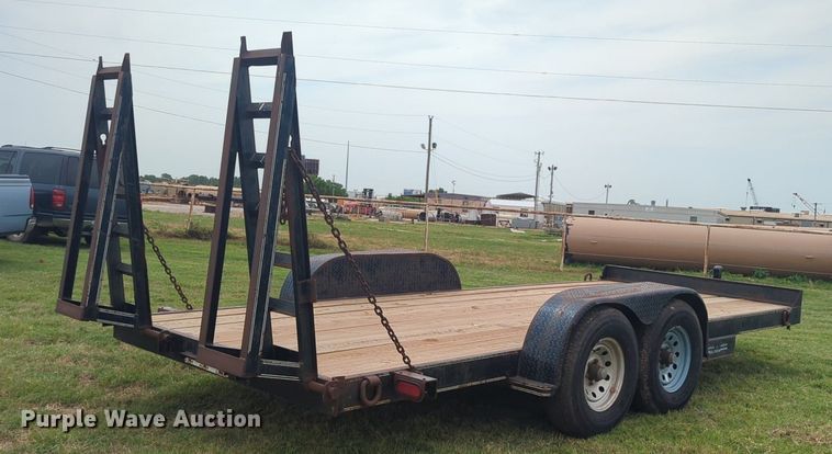 image for item NW9553 1999 Parker utility trailer