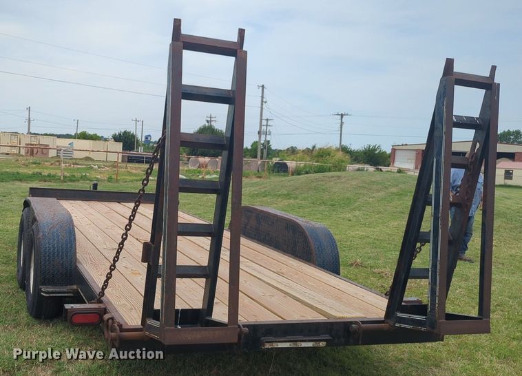 image for item NW9553 1999 Parker utility trailer