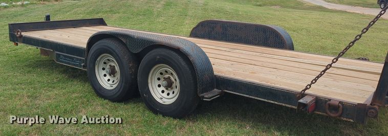image for item NW9553 1999 Parker utility trailer