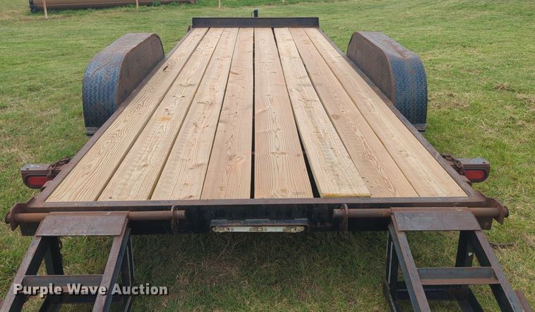 image for item NW9553 1999 Parker utility trailer