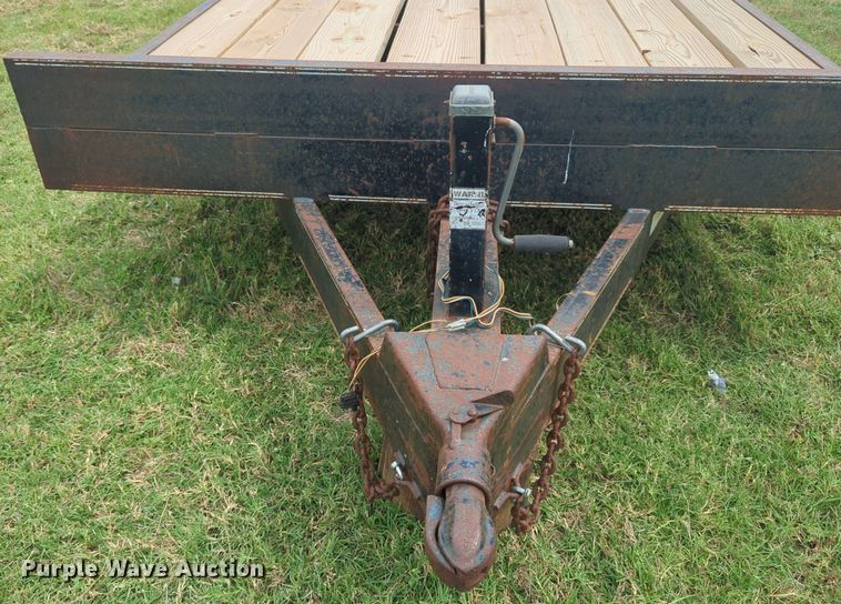 image for item NW9553 1999 Parker utility trailer