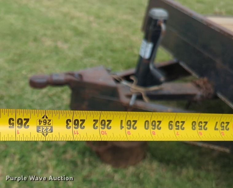 image for item NW9553 1999 Parker utility trailer