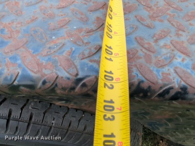 image for item NW9553 1999 Parker utility trailer