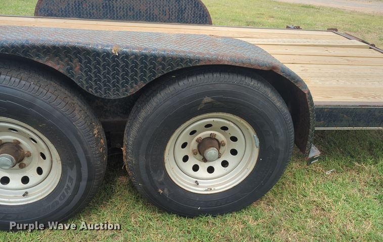 image for item NW9553 1999 Parker utility trailer