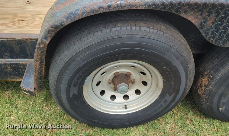 image for item NW9553 1999 Parker utility trailer