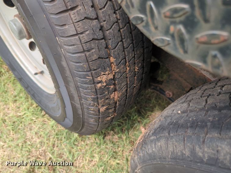 image for item NW9553 1999 Parker utility trailer