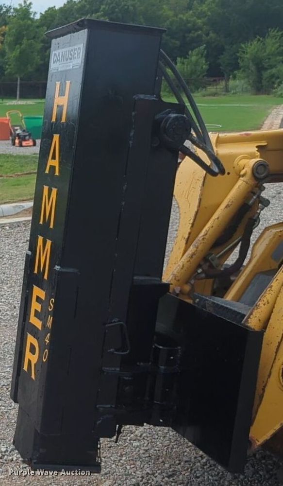 image for item NW9591 Danuser SM40 skid steer post driver