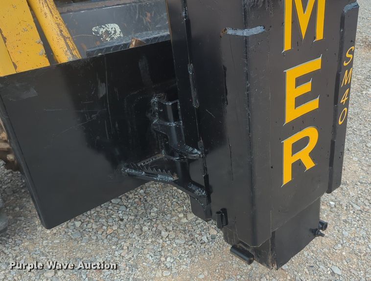 image for item NW9591 Danuser SM40 skid steer post driver