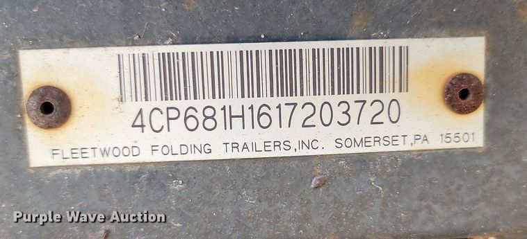 image for item OD9586 2001 Fleetwood 7x19GRTR pop-up camper