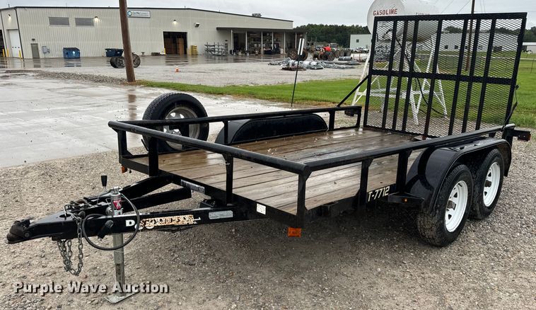 image for item OF9762 2012 Doolittle T-7712 utility trailer