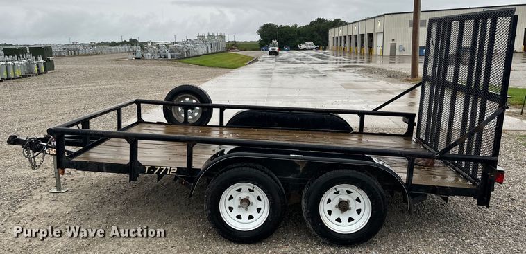 image for item OF9762 2012 Doolittle T-7712 utility trailer