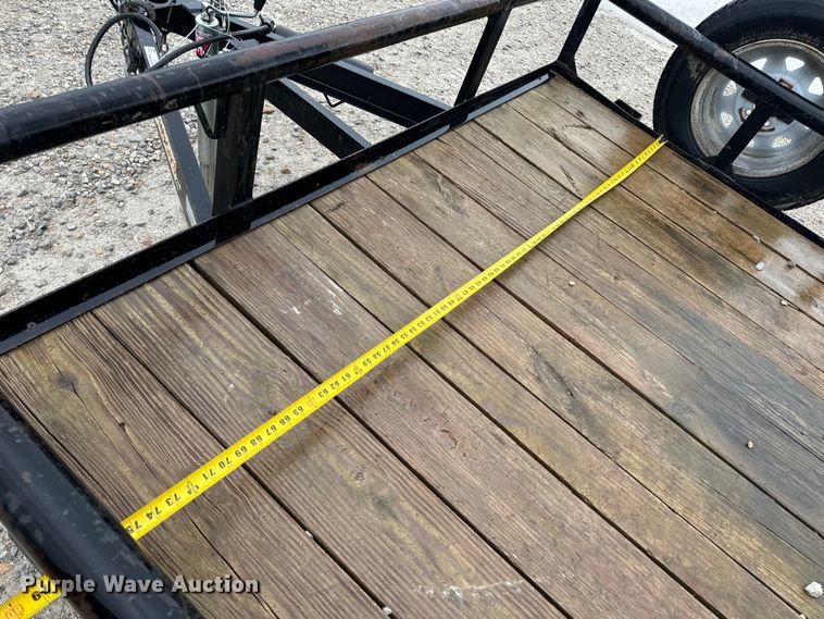 image for item OF9762 2012 Doolittle T-7712 utility trailer