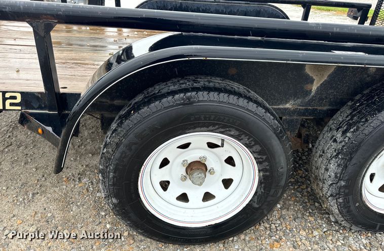 image for item OF9762 2012 Doolittle T-7712 utility trailer