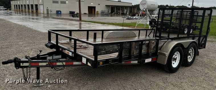 image for item OF9763 2014 Zimmerman utility trailer