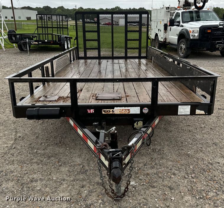 image for item OF9763 2014 Zimmerman utility trailer