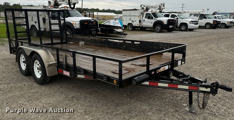 image for item OF9763 2014 Zimmerman utility trailer