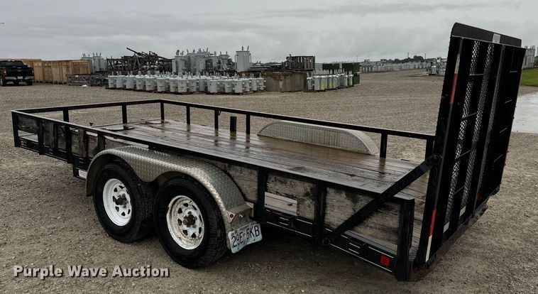 image for item OF9763 2014 Zimmerman utility trailer