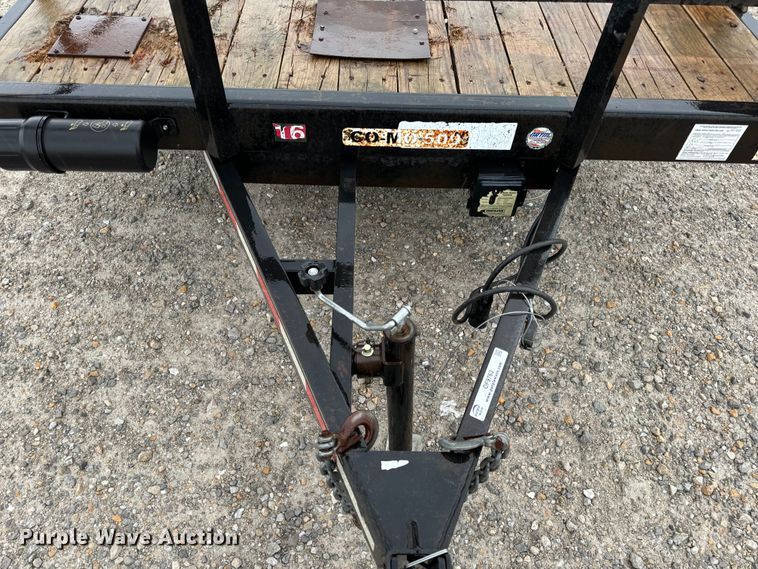 image for item OF9763 2014 Zimmerman utility trailer