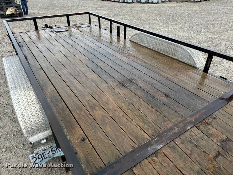 image for item OF9763 2014 Zimmerman utility trailer