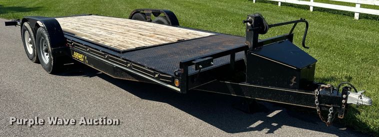 image for item OF9784 2020 Maxwell tilt deck equipment trailer