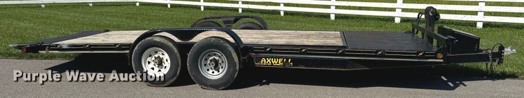 image for item OF9784 2020 Maxwell tilt deck equipment trailer