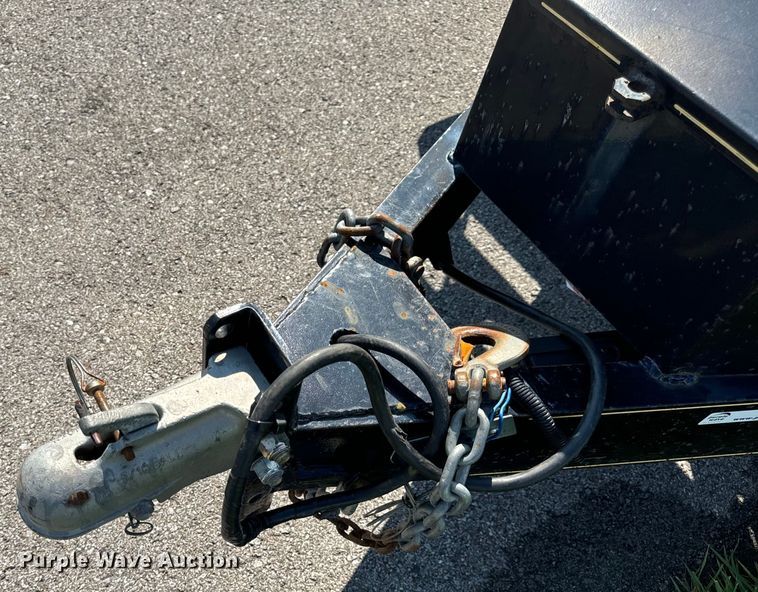 image for item OF9784 2020 Maxwell tilt deck equipment trailer