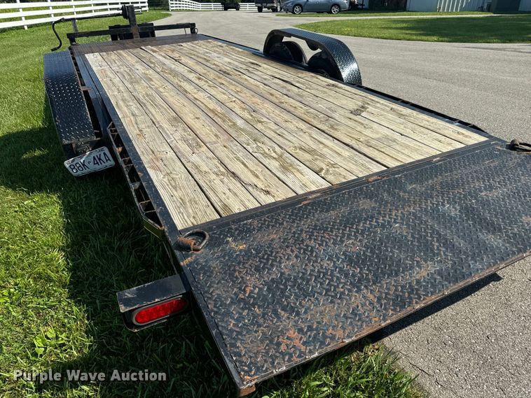 image for item OF9784 2020 Maxwell tilt deck equipment trailer