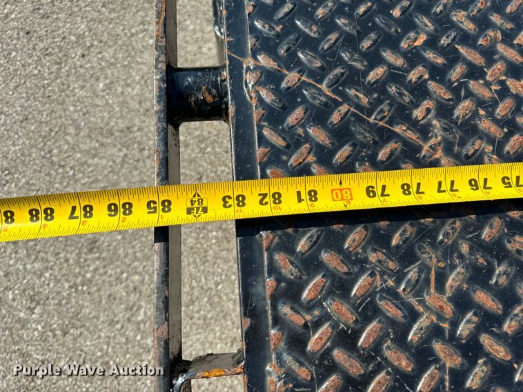 image for item OF9784 2020 Maxwell tilt deck equipment trailer