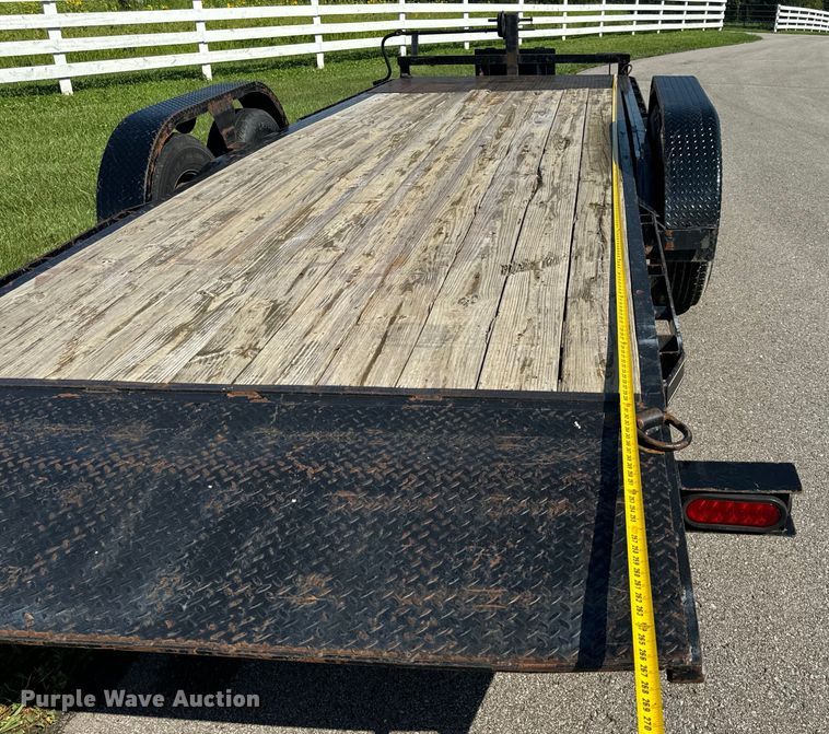 image for item OF9784 2020 Maxwell tilt deck equipment trailer