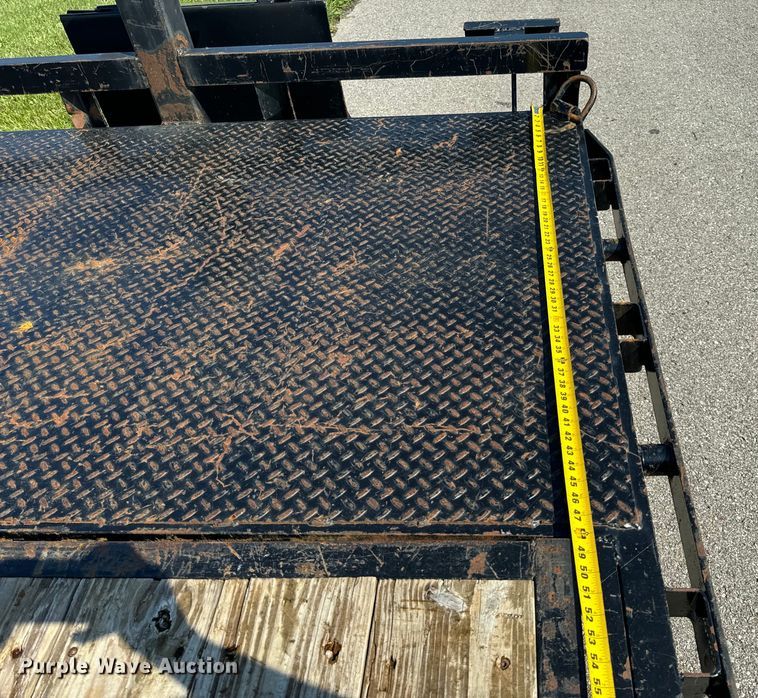 image for item OF9784 2020 Maxwell tilt deck equipment trailer