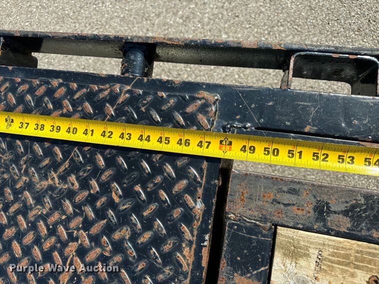 image for item OF9784 2020 Maxwell tilt deck equipment trailer