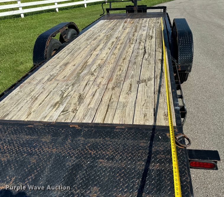 image for item OF9784 2020 Maxwell tilt deck equipment trailer