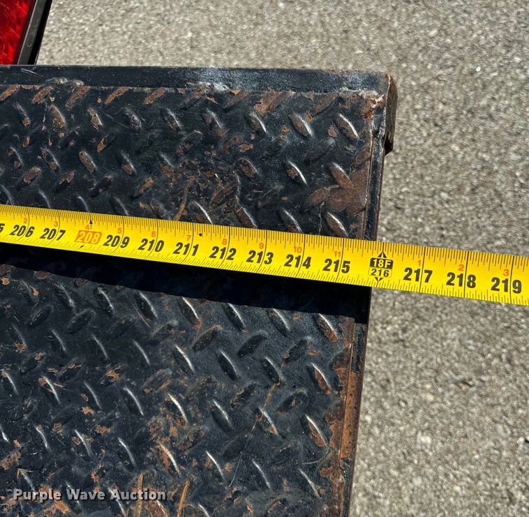 image for item OF9784 2020 Maxwell tilt deck equipment trailer