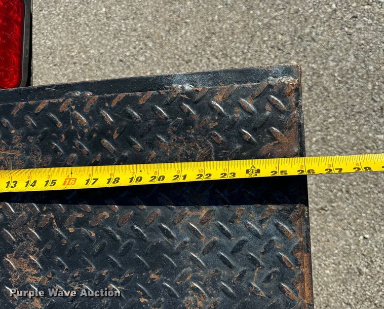 image for item OF9784 2020 Maxwell tilt deck equipment trailer