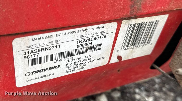 image for item OF9802 (3) Troy-Bilt Snow Storm 24