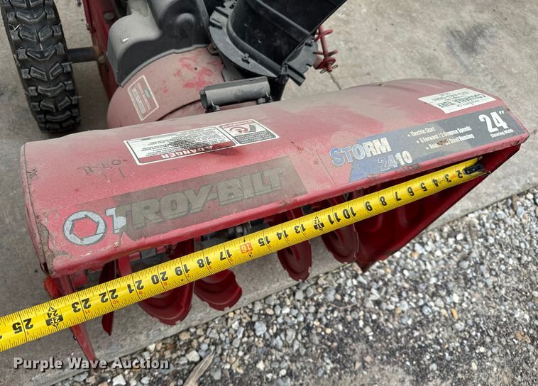 image for item OF9803 (4) Troy-Bilt Storm 24