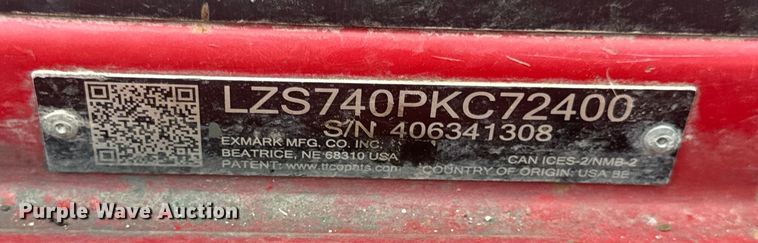 image for item OF9805 Exmark Lazer Z S-Series ZTR lawn mower