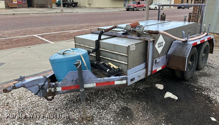 image for item OL9665 Shop built fuel trailer