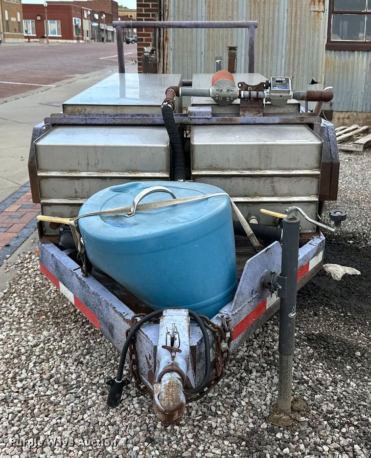 image for item OL9665 Shop built fuel trailer