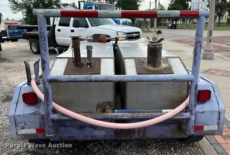 image for item OL9665 Shop built fuel trailer