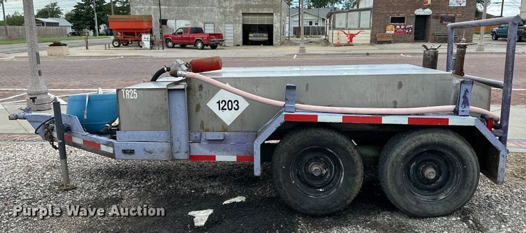 image for item OL9665 Shop built fuel trailer