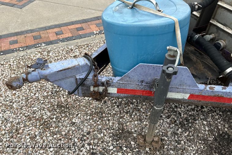 image for item OL9665 Shop built fuel trailer