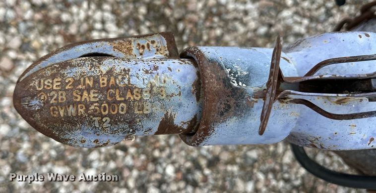 image for item OL9665 Shop built fuel trailer