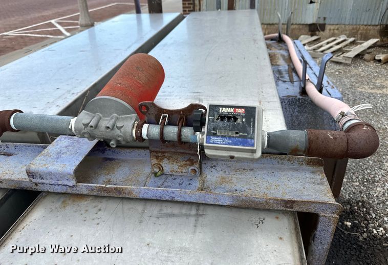 image for item OL9665 Shop built fuel trailer