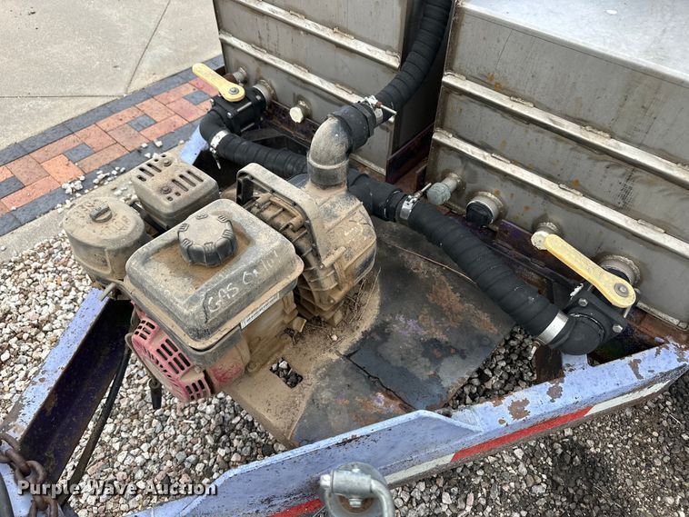 image for item OL9665 Shop built fuel trailer