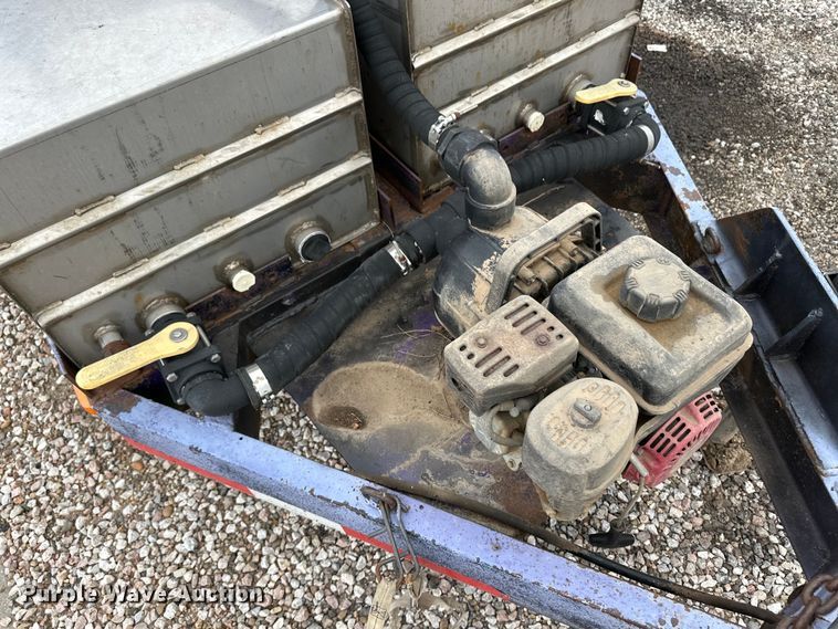 image for item OL9665 Shop built fuel trailer