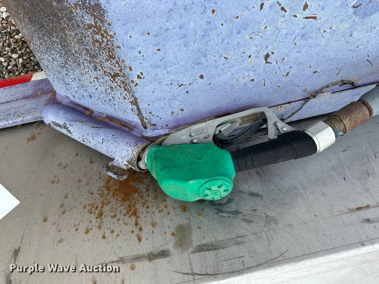 image for item OL9665 Shop built fuel trailer